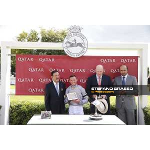 Goodwood - QATAR Goodwood Festival - Frankie Dettori and Shalaa win the QATAR Richmond Stakes - ph.Stefano Grasso/QEF