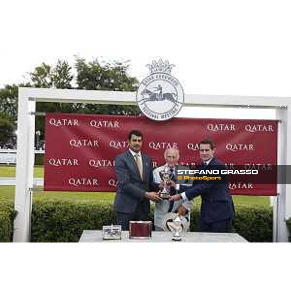 Goodwood - QATAR Goodwood Festival The prize giving of the QATAR Goodwood Cup Goodwood,30th july 2015 ph.Stefano Grasso/QEF