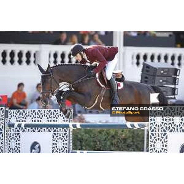 Furusiyya FEI Nations Cup Jumping Final - First Round Khalid Mohammed A S Al Emadi on Tamira IV Barcelona,24th sept. 2015 ph.Stefano Grasso