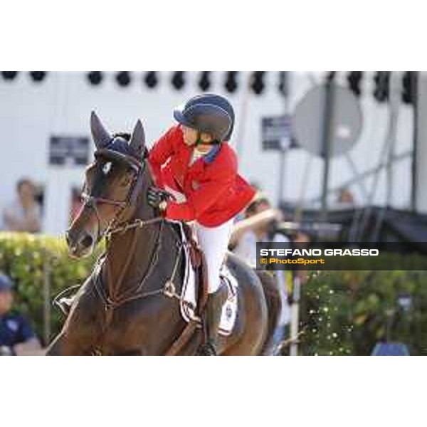 Furusiyya FEI Nations Cup Jumping Final - First Round Laura Kraut on Nouvelle Barcelona,24th sept. 2015 ph.Stefano Grasso
