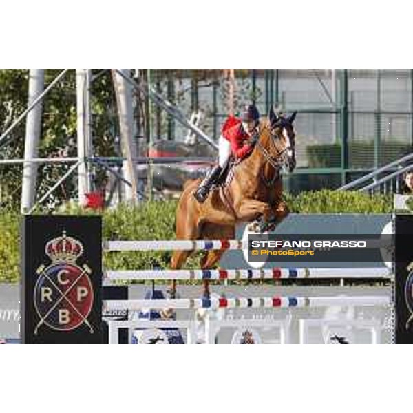 Furusiyya FEI Nations Cup Jumping Final - First Round Lucy Davis on Barron Barcelona,24th sept. 2015 ph.Stefano Grasso