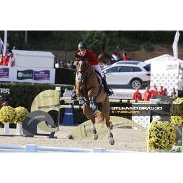 Furusiyya FEI Nations Cup Jumping Final - First Round Janika Sprunger on Bonne Chance Cw Barcelona,24th sept. 2015 ph.Stefano Grasso