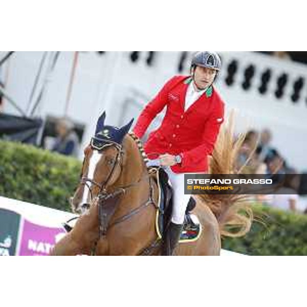 Furusiyya FEI Nations Cup Jumping Final - First Round Piergiorgio Bucci on Catwalk Z Barcelona,24th sept. 2015 ph.Stefano Grasso