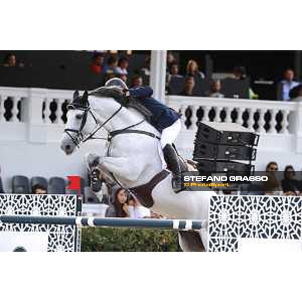 Furusiyya FEI Nations Cup Jumping Final - First Round Michael Whitaker on Cassionato Barcelona,24th sept. 2015 ph.Stefano Grasso