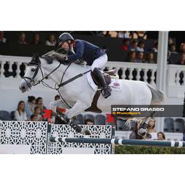 Furusiyya FEI Nations Cup Jumping Final - First Round Michael Whitaker on Cassionato Barcelona,24th sept. 2015 ph.Stefano Grasso