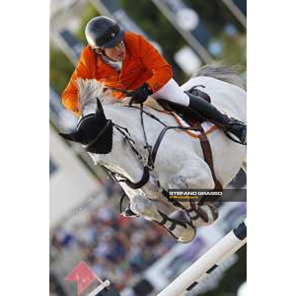 Furusiyya FEI Nations Cup Jumping Final - First Round Gerco Schroder on Glock\'s Cognac Champblanc Barcelona,24th sept. 2015 ph.Stefano Grasso