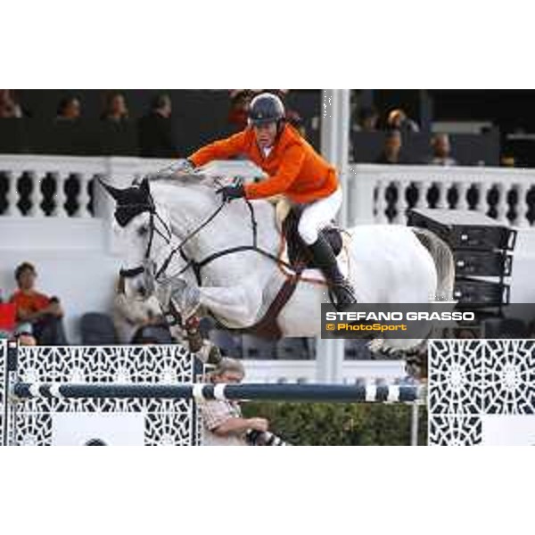 Furusiyya FEI Nations Cup Jumping Final - First Round Gerco Schroder on Glock\'s Cognac Champblanc Barcelona,24th sept. 2015 ph.Stefano Grasso