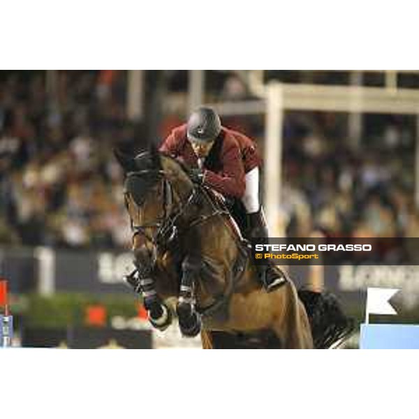 Team Qatar wins the Furusiyya Fei Nations Cup Jumping Final - Longines Challenge Cup Ali Yousef Al Rumaihi on Gunder Barcelona,25th sept. 2015 ph.Stefano Grasso