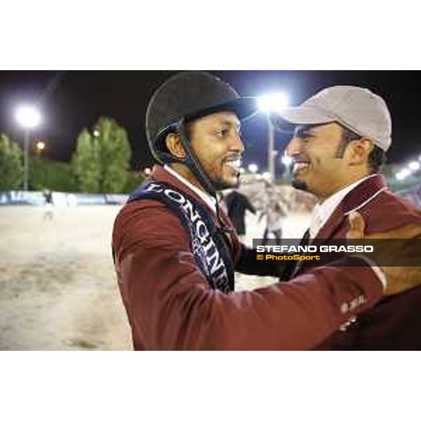 Team Qatar wins the Furusiyya Fei Nations Cup Jumping Final - Longines Challenge Cup Bassem Hassan Mohammed and Ali Yousef Al Rumaihi Barcelona,25th sept. 2015 ph.Stefano Grasso