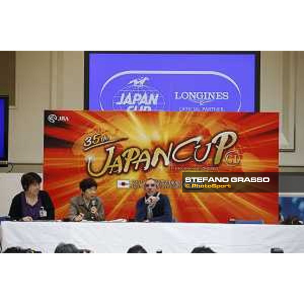 The 35th Japan Cup Press conference Ito\'s connection - Jean-Pierre Carvalho Tokyo,26th nov.2015 ph.Stefano Grasso