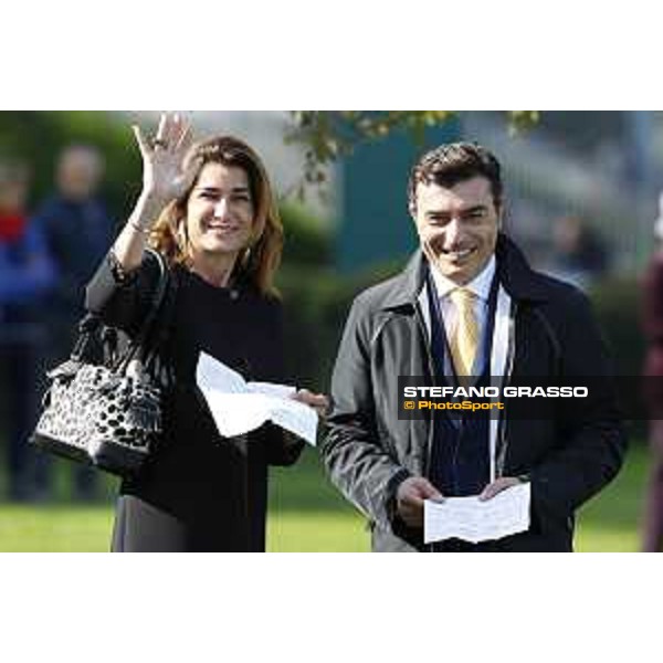 Cristiana Brivio Sforza and Endo Botti Milano-San Siro racecourse,16/10/2016 ph.Stefano Grasso