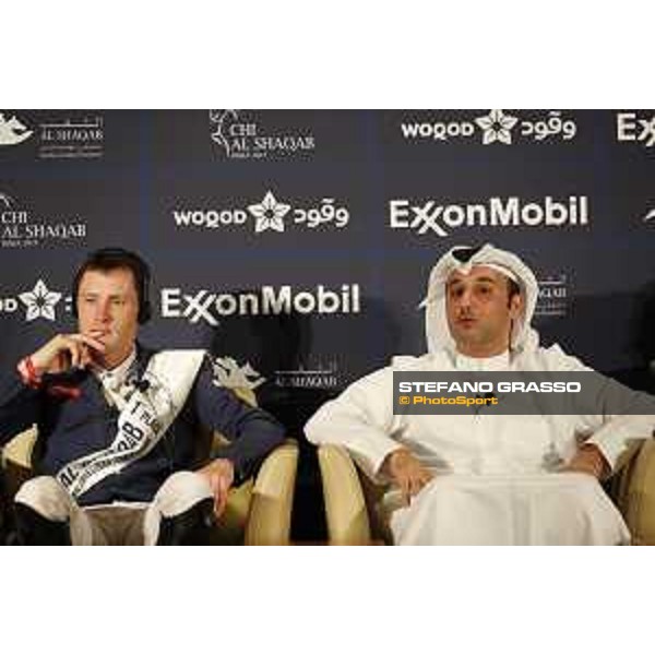 CHI of Al Shaqab - Class S12 CSI5* Grand Prix - Scott Brash and Omar Al Mannai (CHI Al Shaqab event director) Doha, Al Shaqab - 04th March 2017 ph.Stefano Grasso/Al Shaqab
