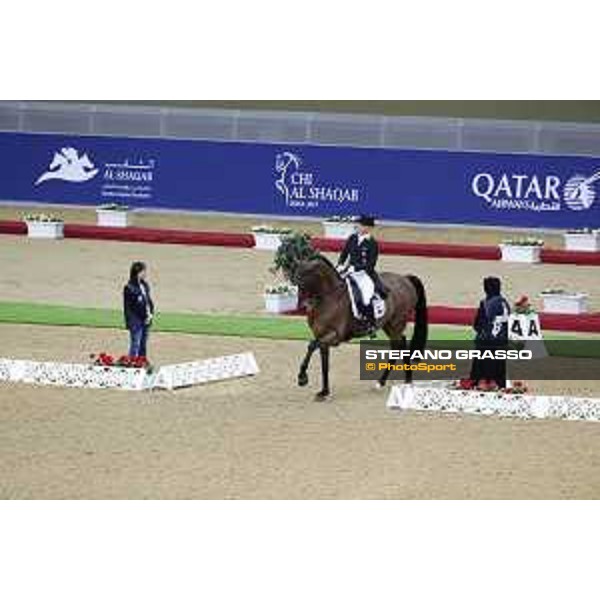 Isabelle Werth on Don Johnson Frh CDI5* - Grand Prix Doha-Al Shaqab,3rd march 2017 ph.Stefano Grasso/Al Shaqab