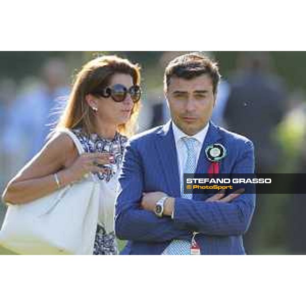 Endo Botti and Cristiana Brivio Sforza Milano - San Siro galopp racecourse, 18th june 2017 ph.Stefano Grasso
