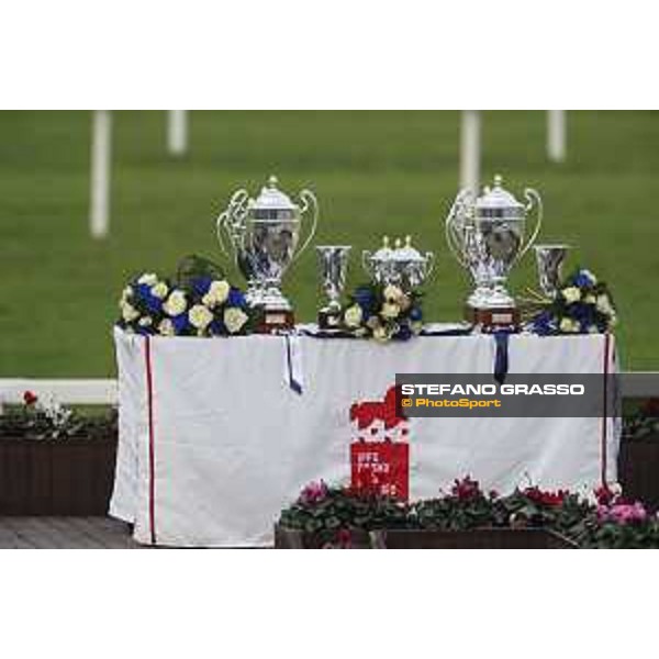 Prize giving ceremony of the Gran Premio del Jockey Club Milano - San Siro racecourse 22nd octiber 2017 - ph.Stefano Grasso