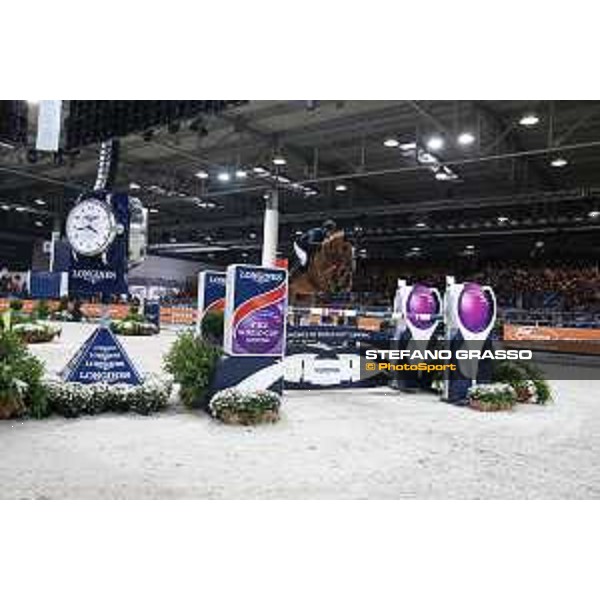Jumping Verona - Fieracavalli 2017 - LONGINES FEI World Cup presented by BMW - Roger Yves Bost on Sidney Une Prince Verona, 28th October 2017 Ph.Stefano Grasso/Jumping Verona