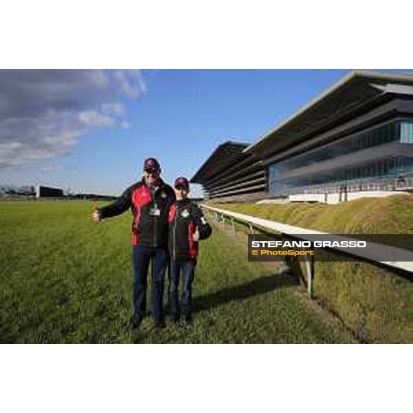 Cory Parish and David Hayes Fuchu racecourse,24th nov.2017 Ph.Stefano Grasso