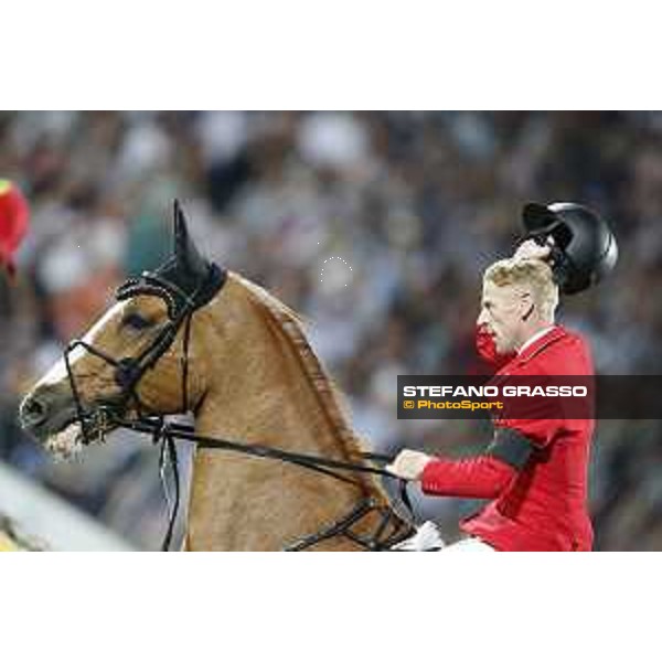 Aachen CHIO of Aachen - Aachen - Team Germany wins the Mercedes Benz Nations Cup - Marcus Ehning on Pret a Tout Aachen, - 19 July 2018 - ph.{photog) Stefano Grasso