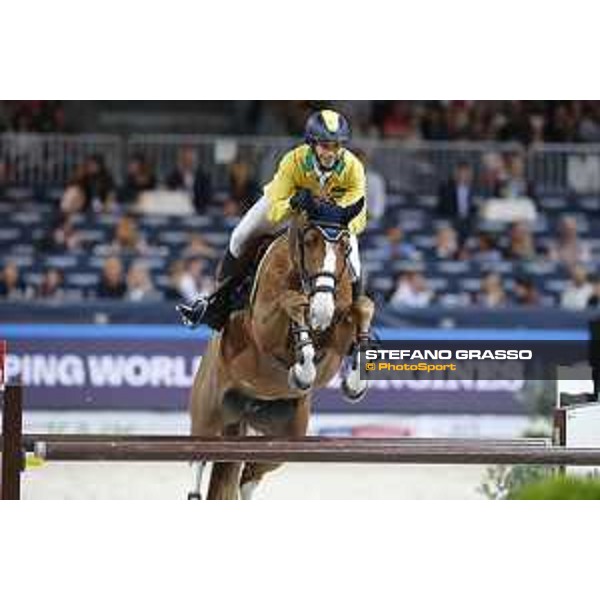 Jumping Verona - Grand prix - Yuri Mansur of Brazil riding Babylotte - Verona, Fieracavalli, 28 October 2018 - ph.Stefano Grasso/Jumping Verona