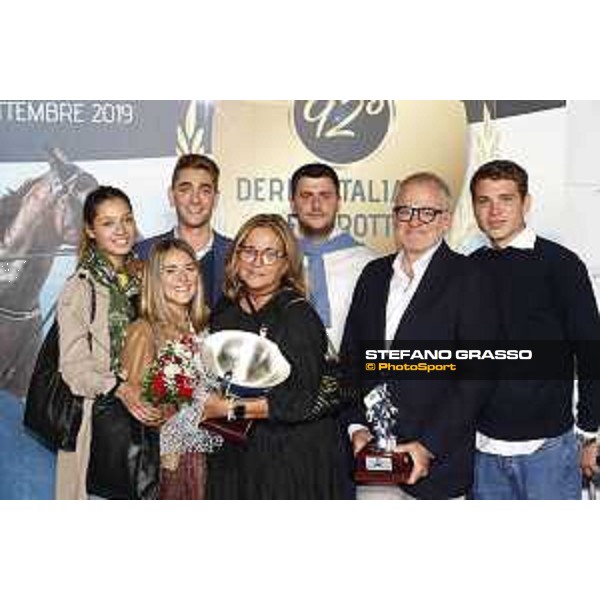 Andrea Farolfi and Audrey Effe win the Oaks del Trotto Napoli - Agnano, 22 settembre 2019 Ph.Stefano Grasso/Ippodromi Partenopei