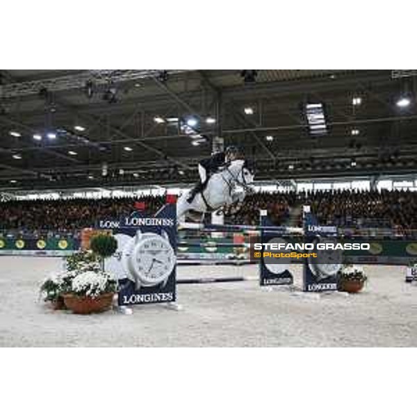 Fieracavalli 2019 - Longines FEI Jumping World Cup presented by Volkswagen - Max Kuhner (AUT) on Chardonnay 79 - Verona, Veronafiere - 10 November 2019 - ph.Stefano Grasso/JV