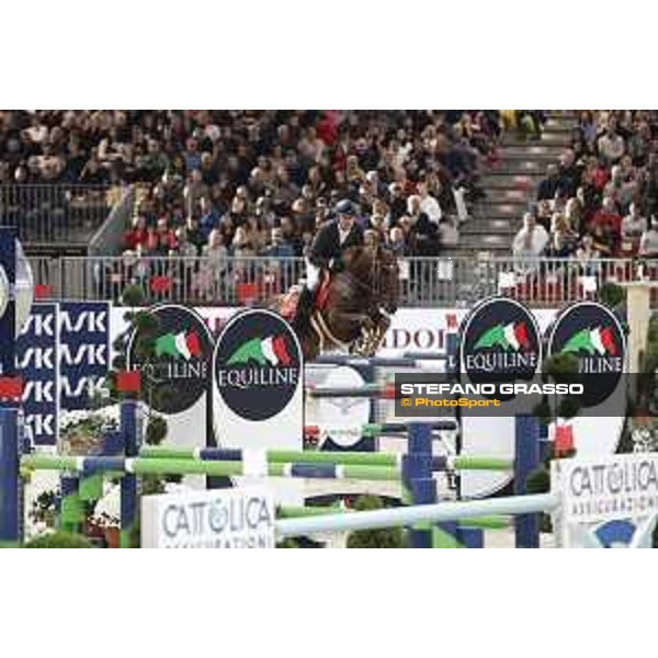Fieracavalli 2019 - Longines FEI Jumping World Cup presented by Volkswagen - Simon Delestre (FRA) on Hermes Ryan - Verona, Veronafiere - 10 November 2019 - ph.Stefano Grasso/JV