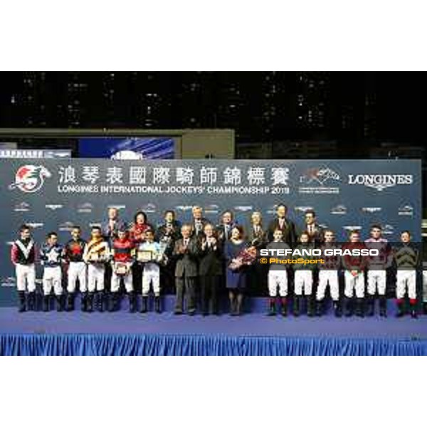 Longines International Jockeys\' Championship - Prize giving ceremony - - Hong Kong, Happy Valley Racecourse - 4 December 2019 - ph.Stefano Grasso/Longines