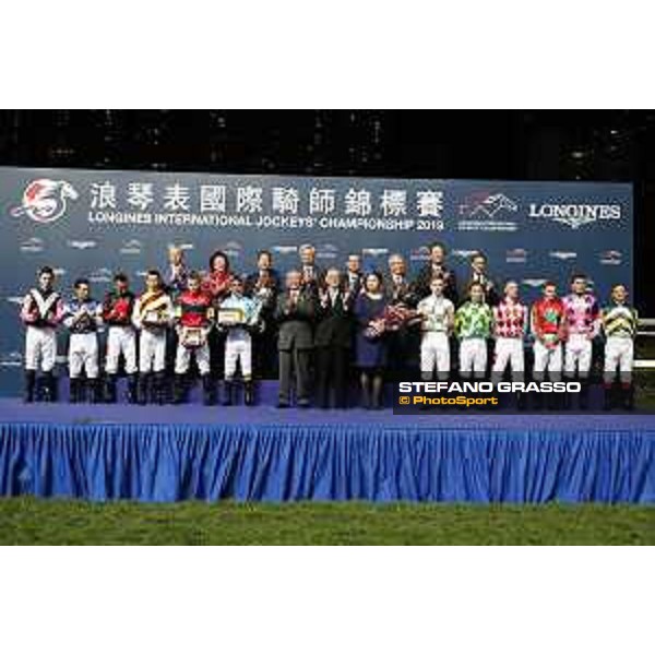 Longines International Jockeys\' Championship - Prize giving ceremony - - Hong Kong, Happy Valley Racecourse - 4 December 2019 - ph.Stefano Grasso/Longines