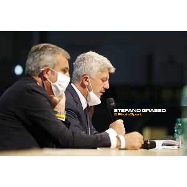 Assemblea Ordinaria Nazionale Elettiva Simone Perillo and Marco Di Paola Roma,14 settembre 2020 ph.Stefano Grasso