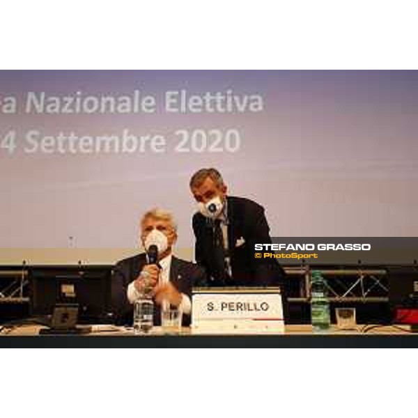 Assemblea Ordinaria Nazionale Elettiva Marco Di Paola and Simone Perillo Roma,14 settembre 2020 ph.Stefano Grasso