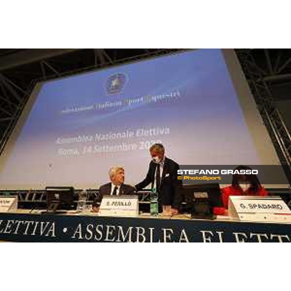 Assemblea Ordinaria Nazionale Elettiva Marco Di Paola and Simone Perillo Roma,14 settembre 2020 ph.Stefano Grasso