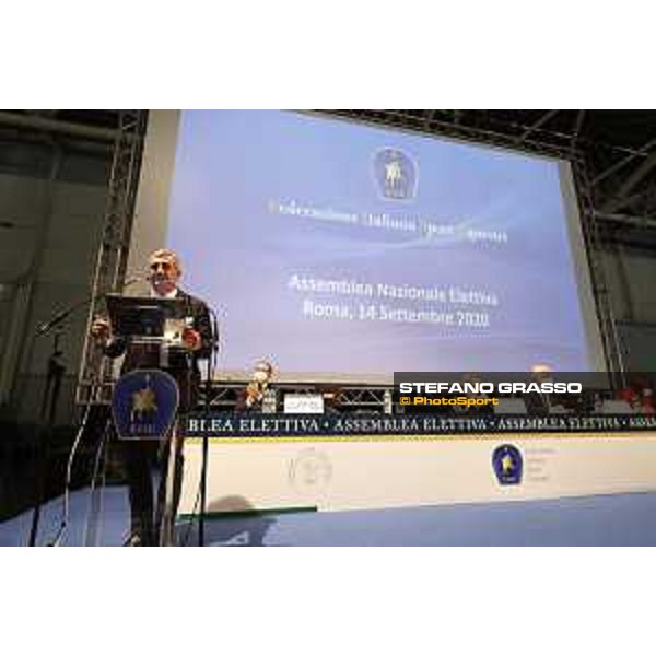 Assemblea Ordinaria Nazionale Elettiva Marco Di Paola Roma,14 settembre 2020 ph.Stefano Grasso