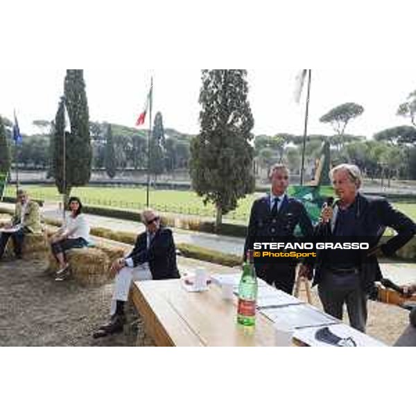 Presentazione Concorso Ippico Piazza di Siena 2021 - “Tutti in Sella” Duccio Bartalucci and Luca Marziani Roma, Villa Borghese 19th September 2020 Ph.Stefano Grasso