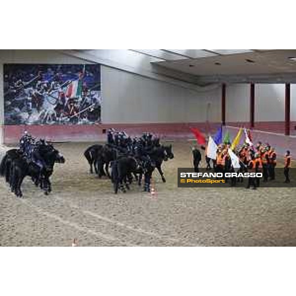 Esercitazione Carabinieri e Polizia a Cavalo per O.P. Roma, Tor di Quinto 15/10/2020 Ph.Stefano Grasso