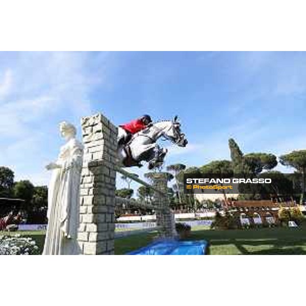 CSIO of Roma - Nations Cup Intesa Sanpaolo - Gregory Wathelet on Nevados S - Roma, Piazza di Siena - 28 May 2021 - ph.Stefano Grasso