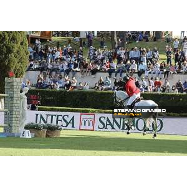 CSIO of Roma - Nations Cup Intesa Sanpaolo - Gregory Wathelet on Nevados S - Roma, Piazza di Siena - 28 May 2021 - ph.Stefano Grasso
