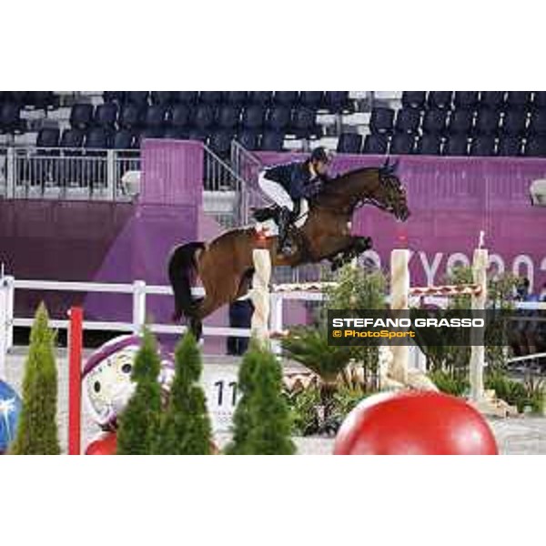 Tokyo 2020 Olympic Games - Show Jumping 1st Qualifier - Roberto Teran Tafur on Dez\' Ooktoff Tokyo, Equestrian Park - 03 August 2021 Ph. Stefano Grasso