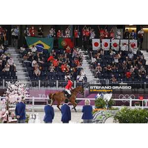 Tokyo 2020 Olympic Games - Show Jumping Individual Final - Daisuke Fukushima on Chanyon Tokyo, Equestrian Park - 04 August 2021 Ph. Stefano Grasso