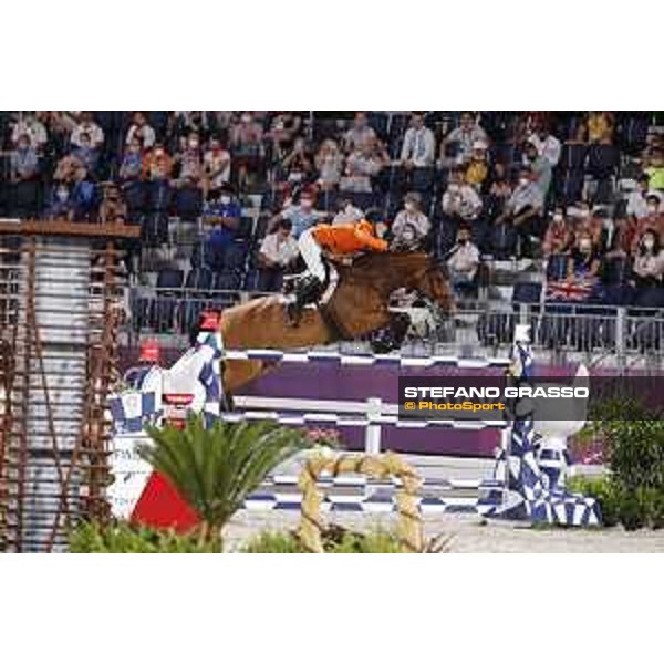 Tokyo 2020 Olympic Games - Show Jumping Individual Final - Maikel van der Vleuten on Beauville Z Tokyo, Equestrian Park - 04 August 2021 Ph. Stefano Grasso