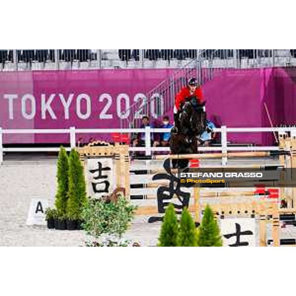 Tokyo 2020 Olympic Games - Show Jumping Team 1st Qualifier - Maurice Tebbel on Don Diarado Tokyo, Equestrian Park - 06 August 2021 Ph. Stefano Grasso
