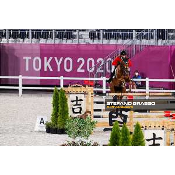 Tokyo 2020 Olympic Games - Show Jumping Team 1st Qualifier - Patricio Pasquel on Babel Tokyo, Equestrian Park - 06 August 2021 Ph. Stefano Grasso