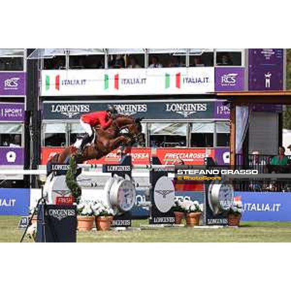 FEI Jumping European Championship - Milano, Milano San Siro racecourse - 3 September 2023 - ph.Stefano Grasso Weishaupt Philipp from GER riding Zineday