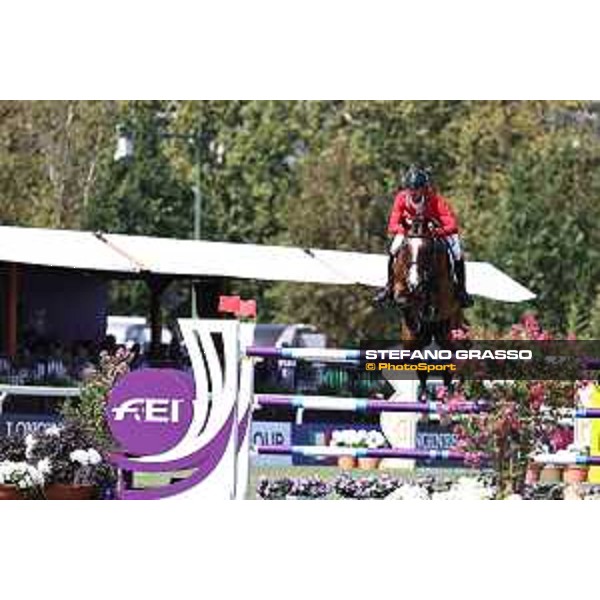 FEI Jumping European Championship - Milano, Milano San Siro racecourse - 1 September 2023 - ph.Stefano Grasso Guerdat Steve from SUI riding Dynamix de Belheme