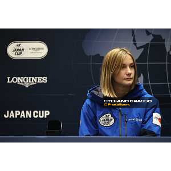 Japan Cup of Tokyo - - Tokyo, Fuchu Racecourse - 23 November 2023 - ph.Stefano Grasso/Longines Press conference - jockey Marie Velon