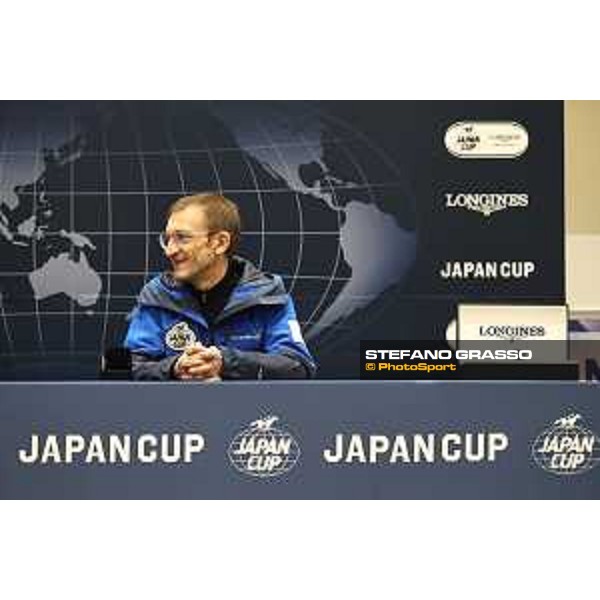 Japan Cup of Tokyo - - Tokyo, Fuchu Racecourse - 23 November 2023 - ph.Stefano Grasso/Longines Press conference - trainer Jean-Pierre Gauvin