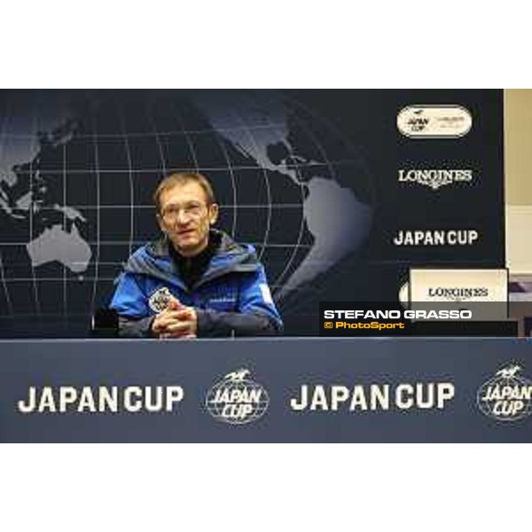 Japan Cup of Tokyo - - Tokyo, Fuchu Racecourse - 23 November 2023 - ph.Stefano Grasso/Longines Press conference - trainer Jean-Pierre Gauvin