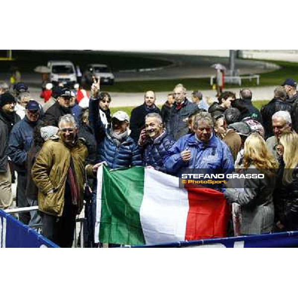 Roberto Vecchione with Nesta Effe wins the Gran Premio Paolo e Orsino Orsi Mangelli Milan, San Siro racetrack 1st nov. 2010 ph. Stefano Grasso